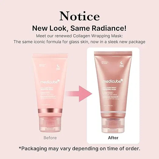 Medicube Collagen Overnight Wrapping Peel Off Facial Mask Pack