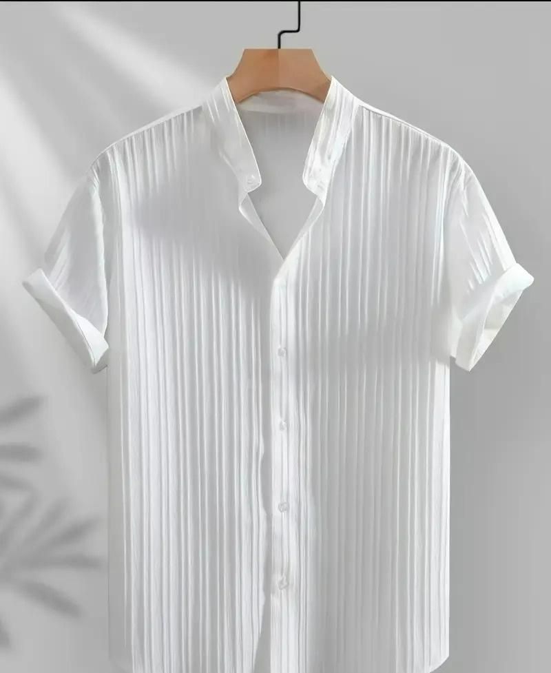 Men's Solid Retro Shirt Pack of 3