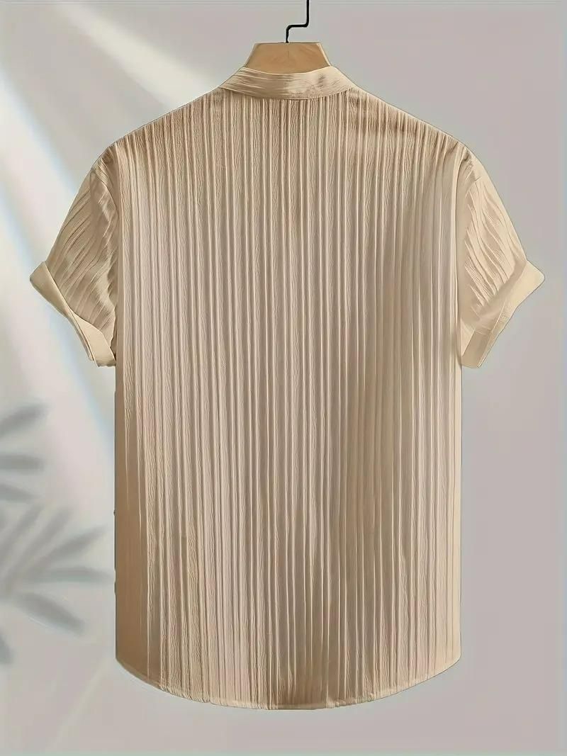 Men's Solid Retro Shirt Pack of 3