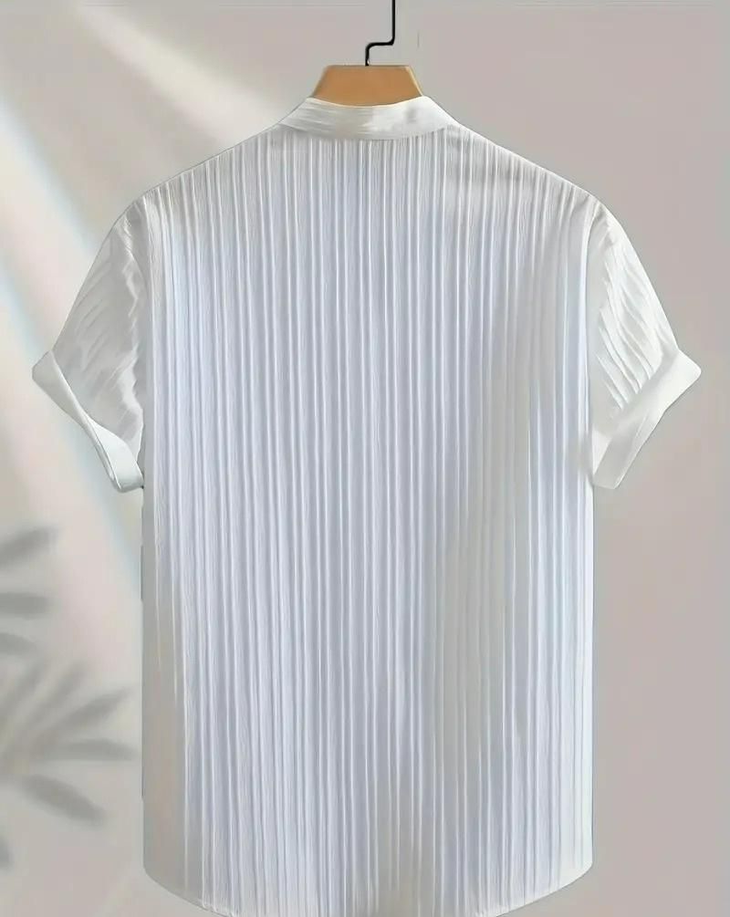 Men's Solid Retro Shirt Pack of 3