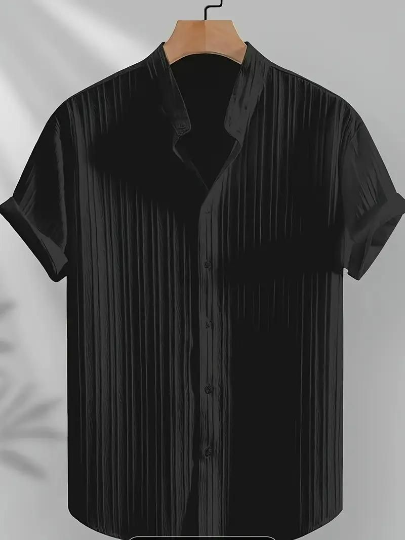 Men's Solid Retro Shirt Pack of 3