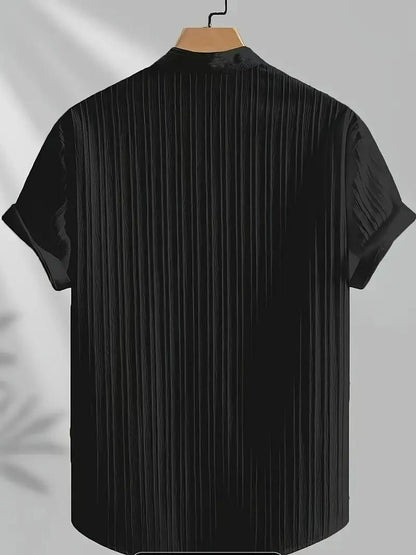 Men's Solid Retro Shirt Pack of 3