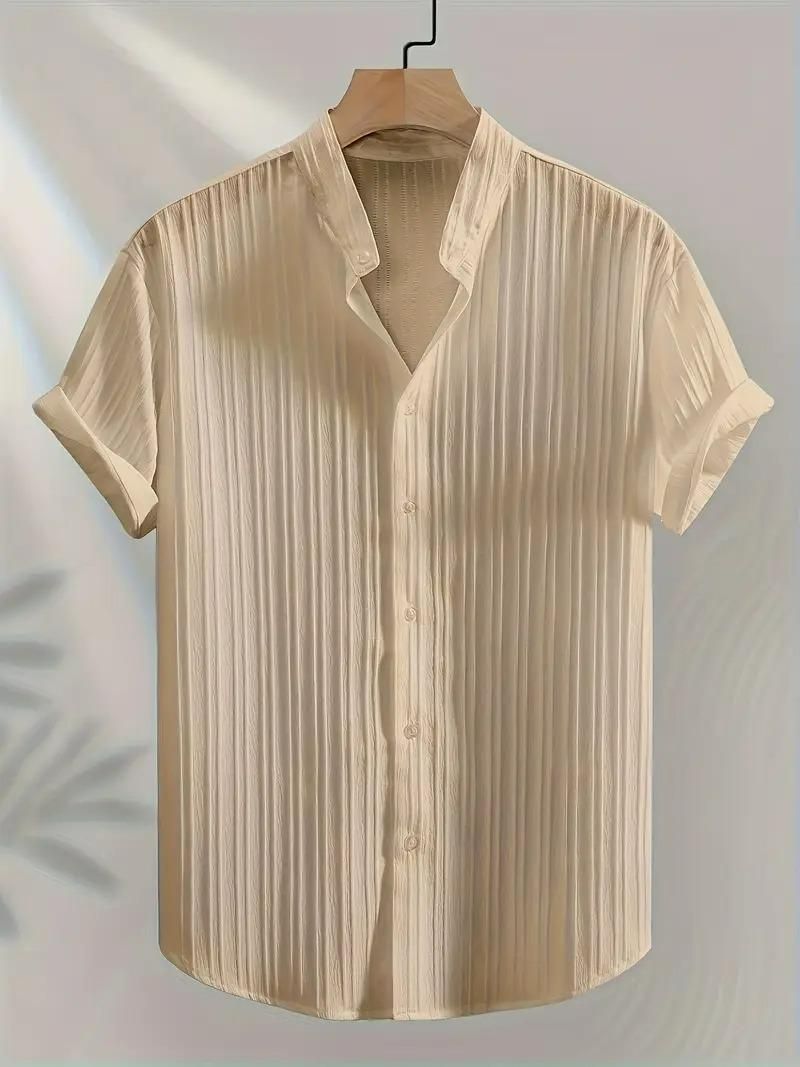 Men's Solid Retro Shirt Pack of 3